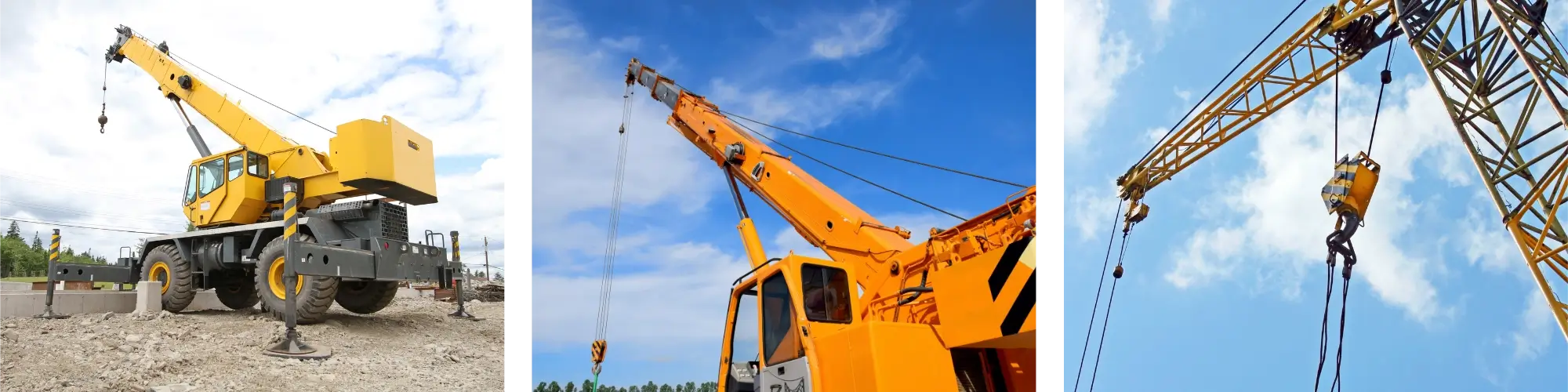 Cranes and lifting equipment